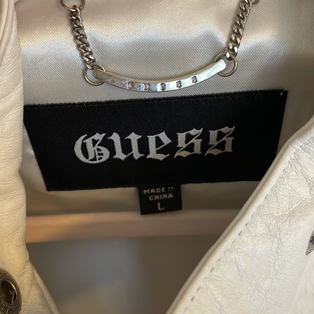 Guess Leather Jacket - Picture 3 of 4